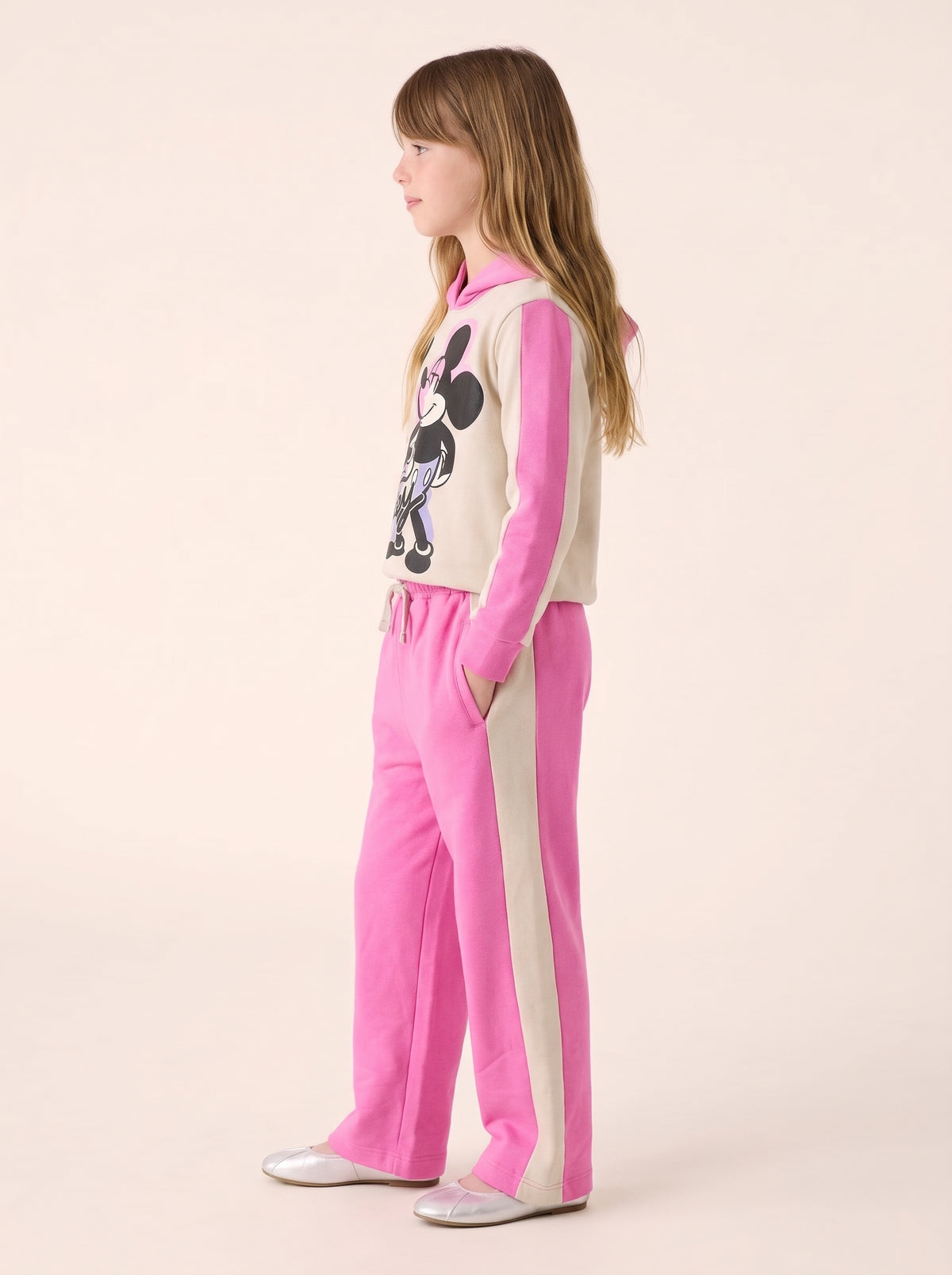 Premium Quality "Mickey Hearts " Printed Hoodie Suit for Kids