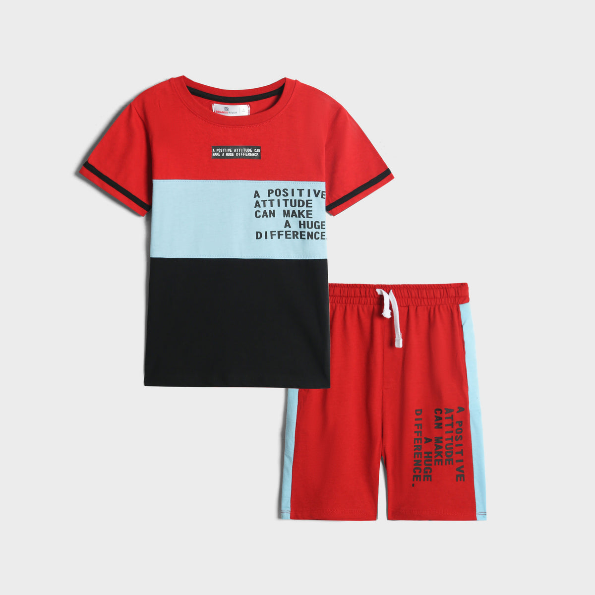 Premium Quality Cut & Sew Soft Cotton Printed Panel Suit For Boys