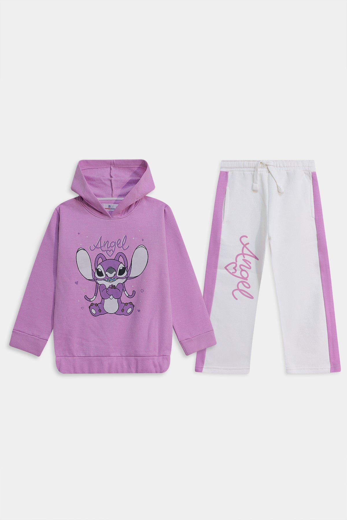 Premium Quality "Angel" Printed fleece Hoodie Suit for Kids