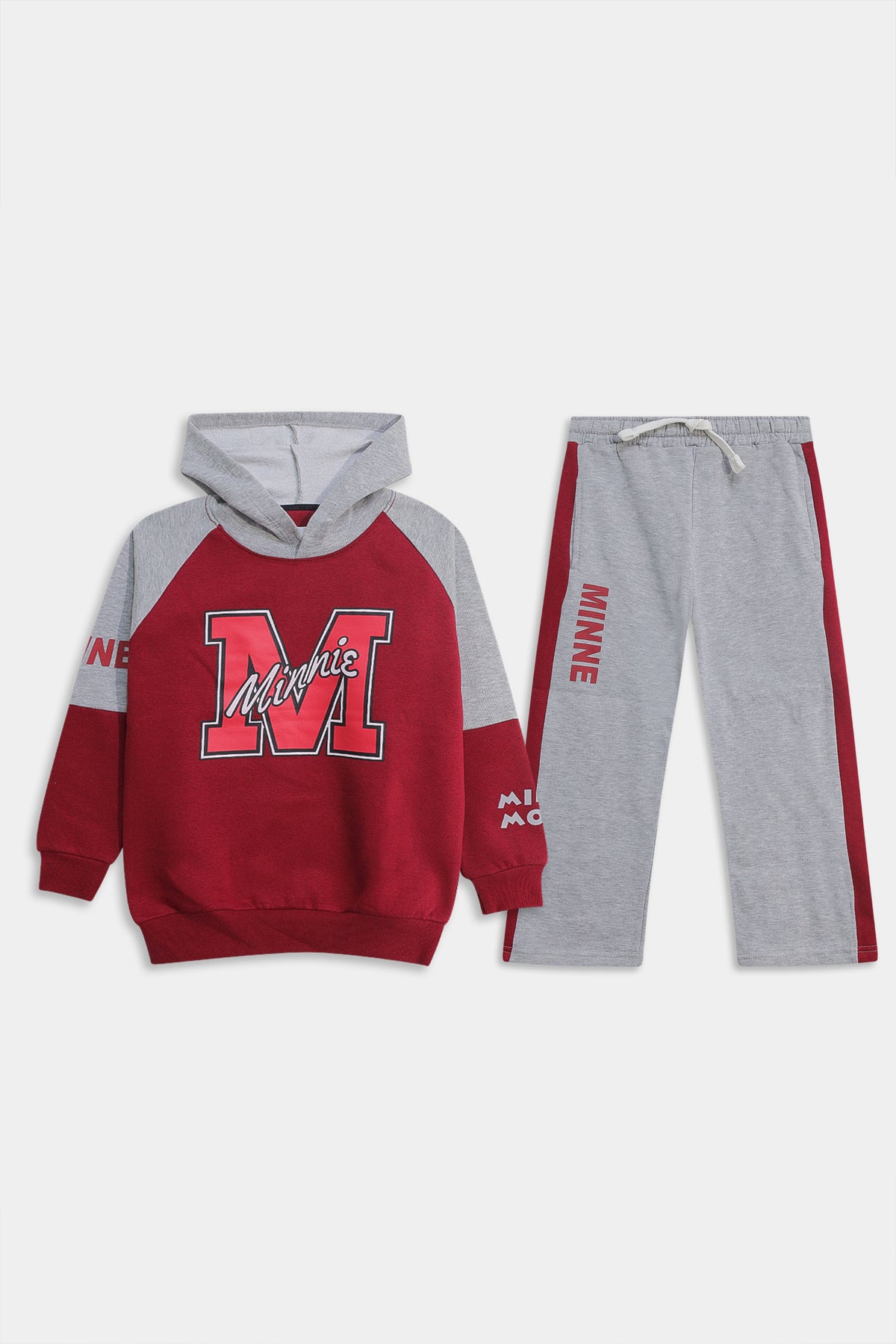 Premium Quality "Minnie Mouse" Printed fleece Hoodie Suit for Kids