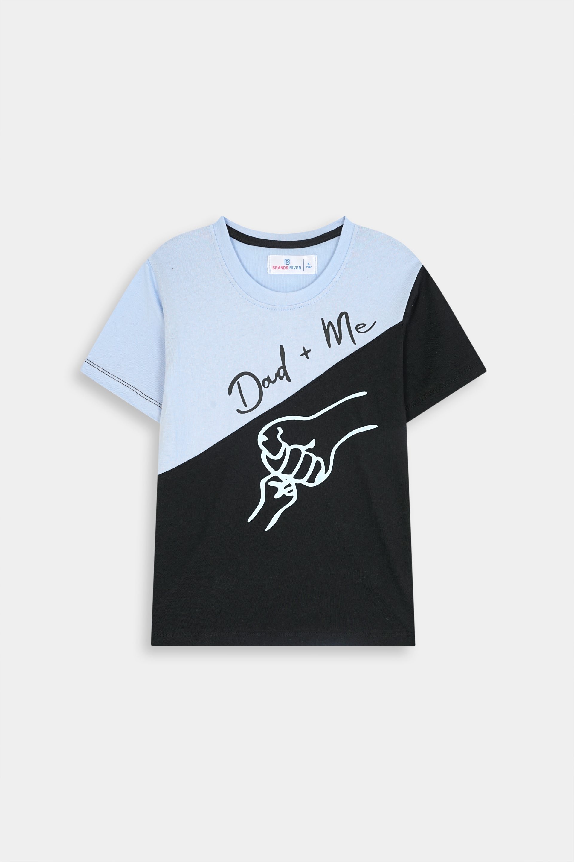 Premium Quality "Dad & Me" Printed Summer Suit For Boys