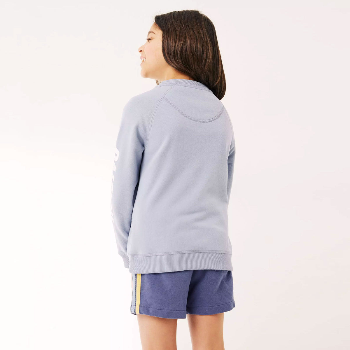 Girls Graphic Fleece Sweatshirt Minor Fault