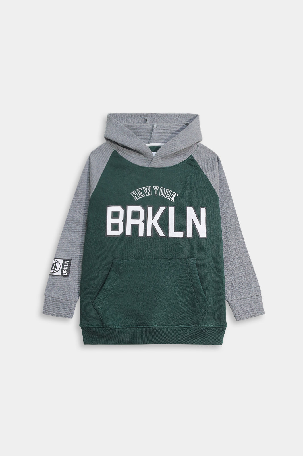 Premium Quality "Brkln" Printed fleece Hoodie Suit for Kids