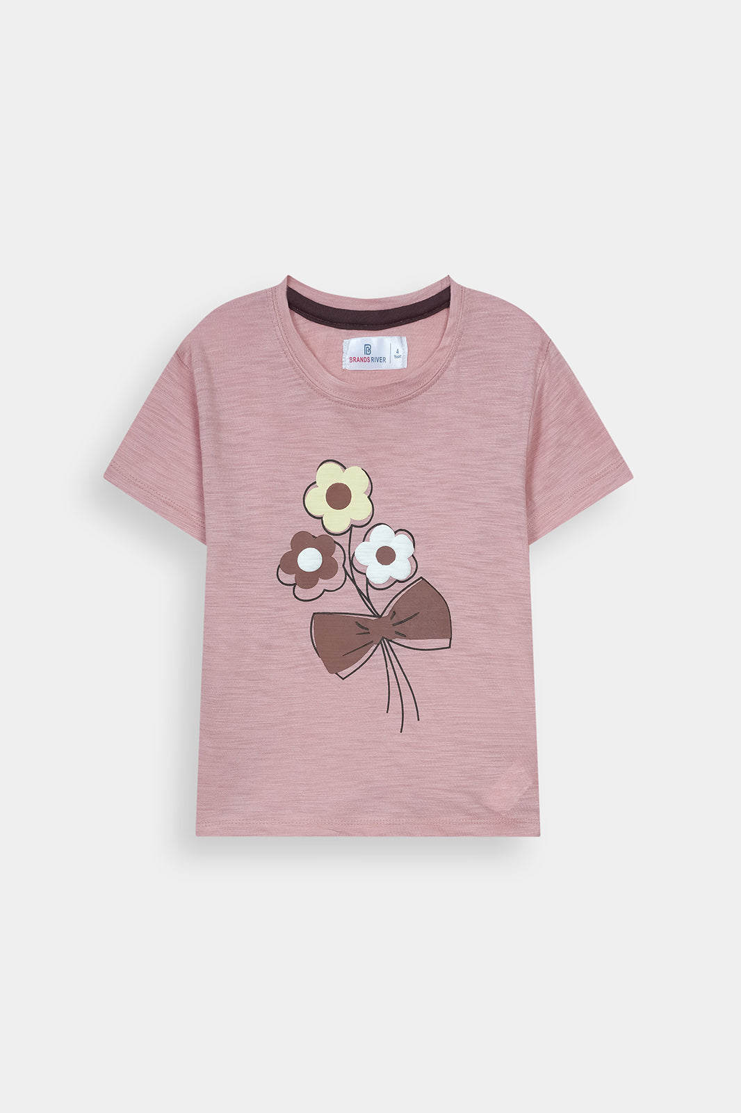 Girls Premium Quality "Flowers" Printed Summer Suit