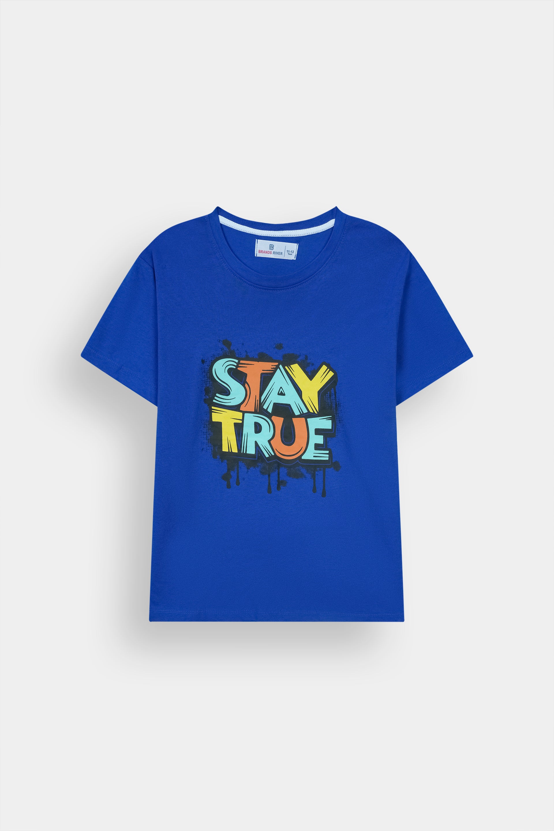 Premium Quality "Stay True " Printed Summer Suit For Boys