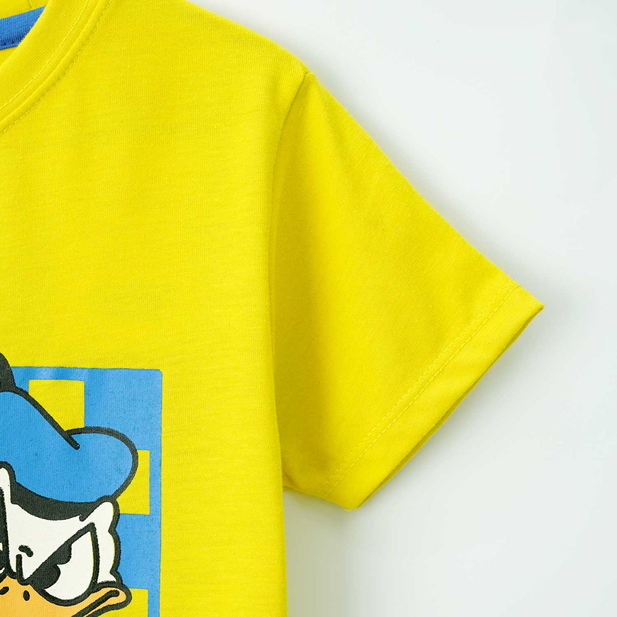 Kids Soft Cotton Graphic Yellow T-Shirt