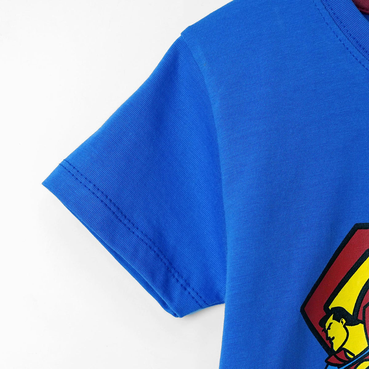 Kids Graphic Soft Cotton Blue T-Shirt