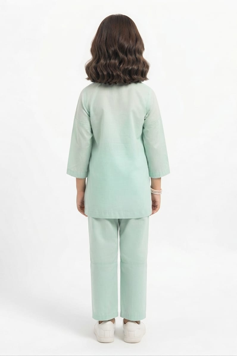 2 Piece embroidered Kameez And Trouser