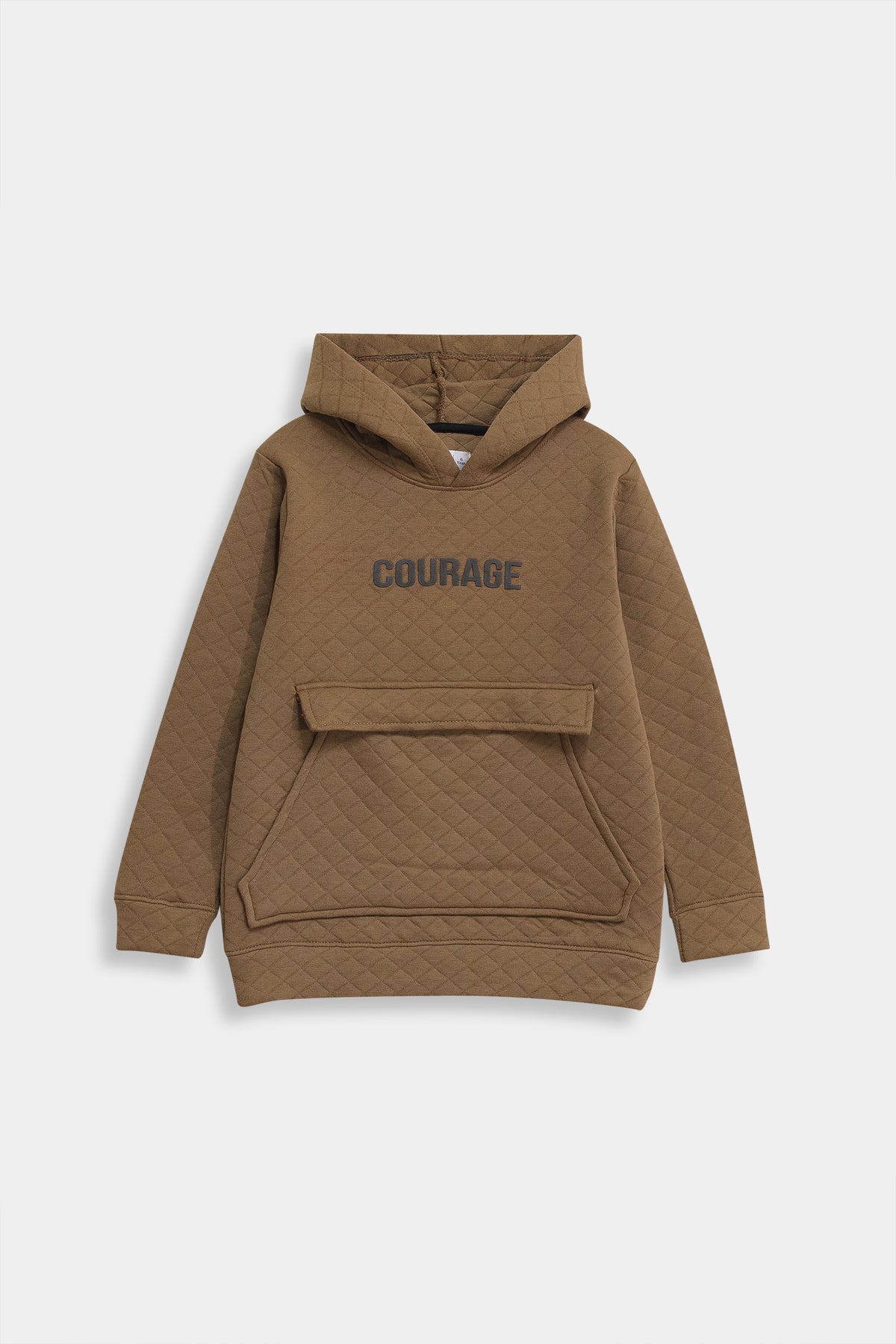 Premium Quality "COURAGE" Printed fleece Hoodie Suit for Kids