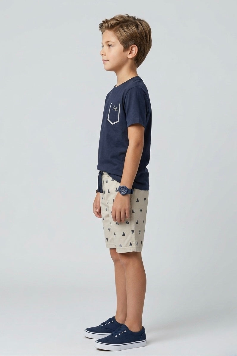 Premium Quality Printed Summer Suit For Boys