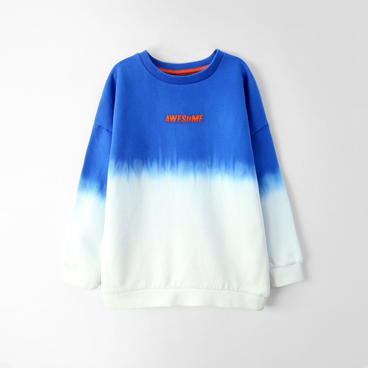 Kids Tie &amp; Dye Soft Cotton Printed Fleece TrackSuit Minor Fault