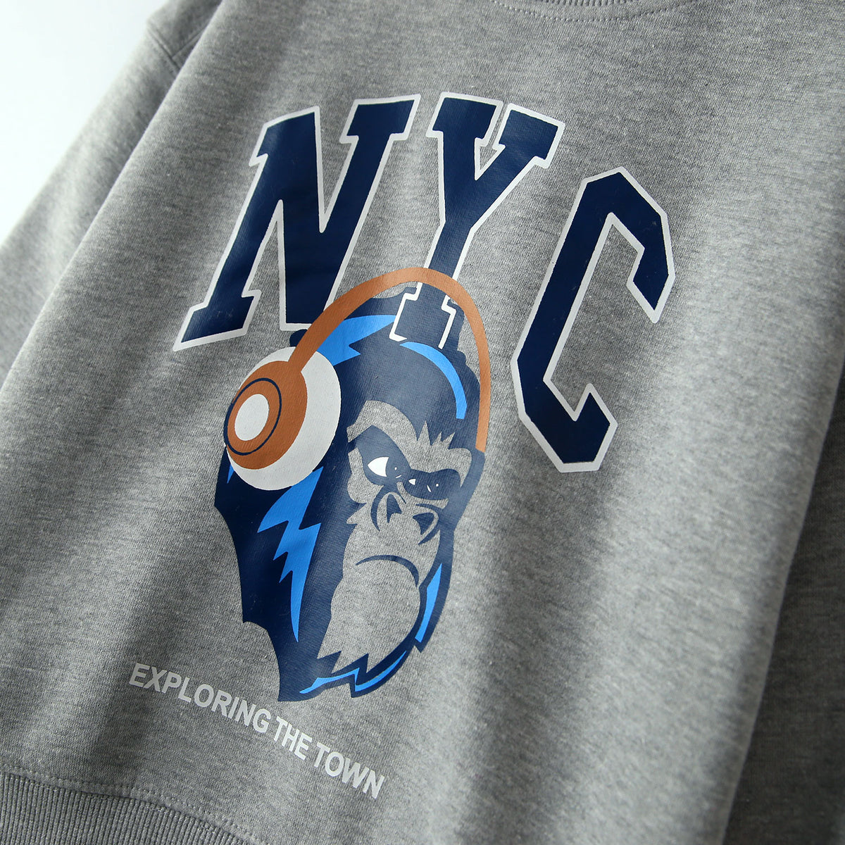 Premium Quality Graphic Fleece Sweatshirt For Boys