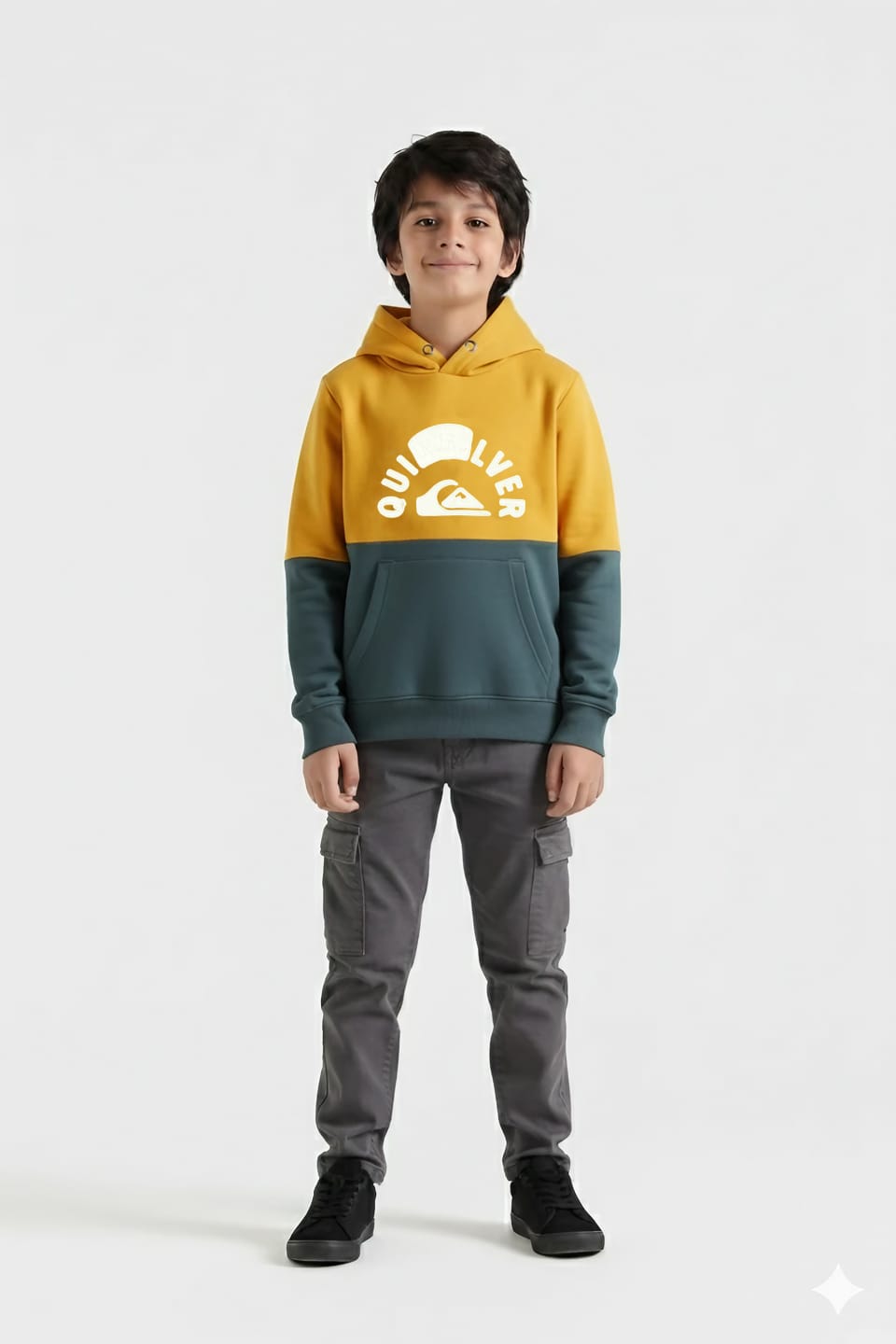 Premium Quality Cut & sew Pull-Over Hoodie For Boys