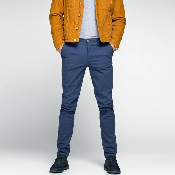 Jack & Jones Premium slim fit suit pants in light blue
