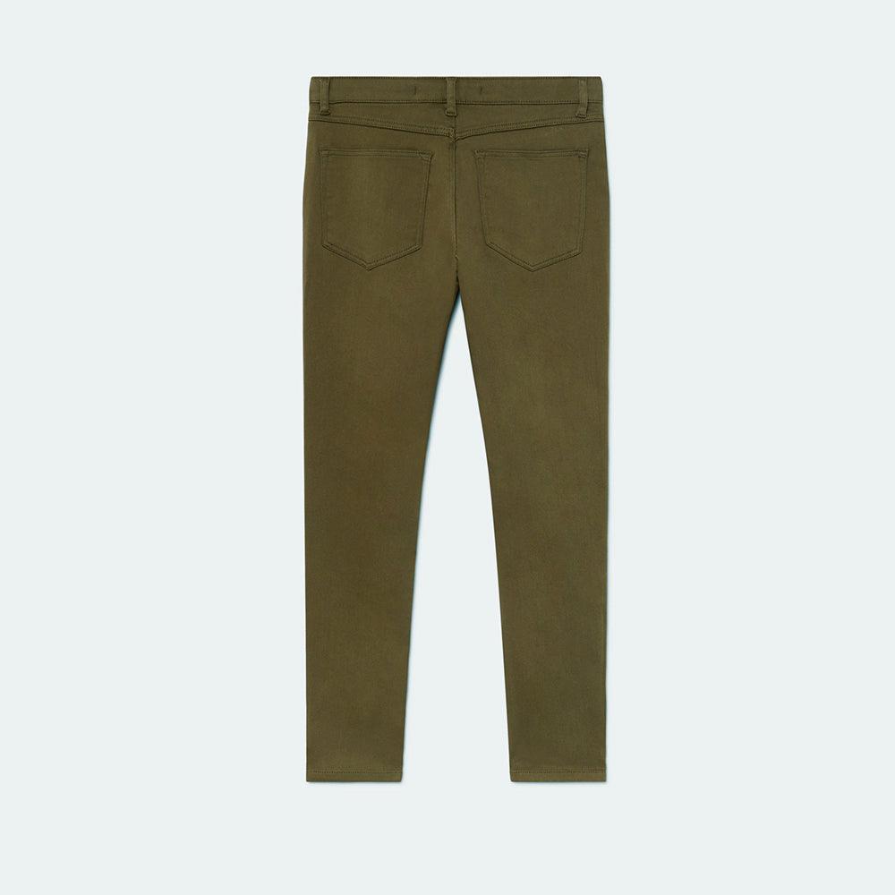 Women olive 'super skinny' stretch jeans (LE-2119) - Brands River