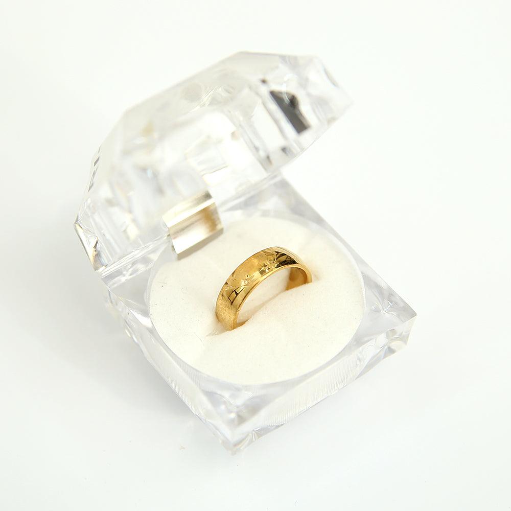 Minimal Gold Color Ring (RI-10856) - Brands River