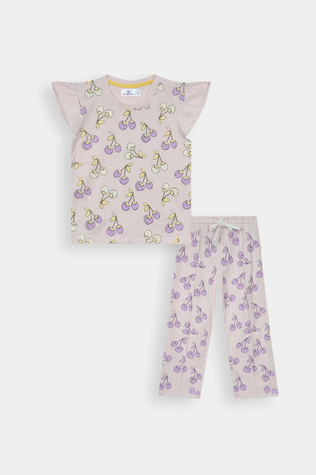 Girls Premium Quality All-Over Printed Summer Suit