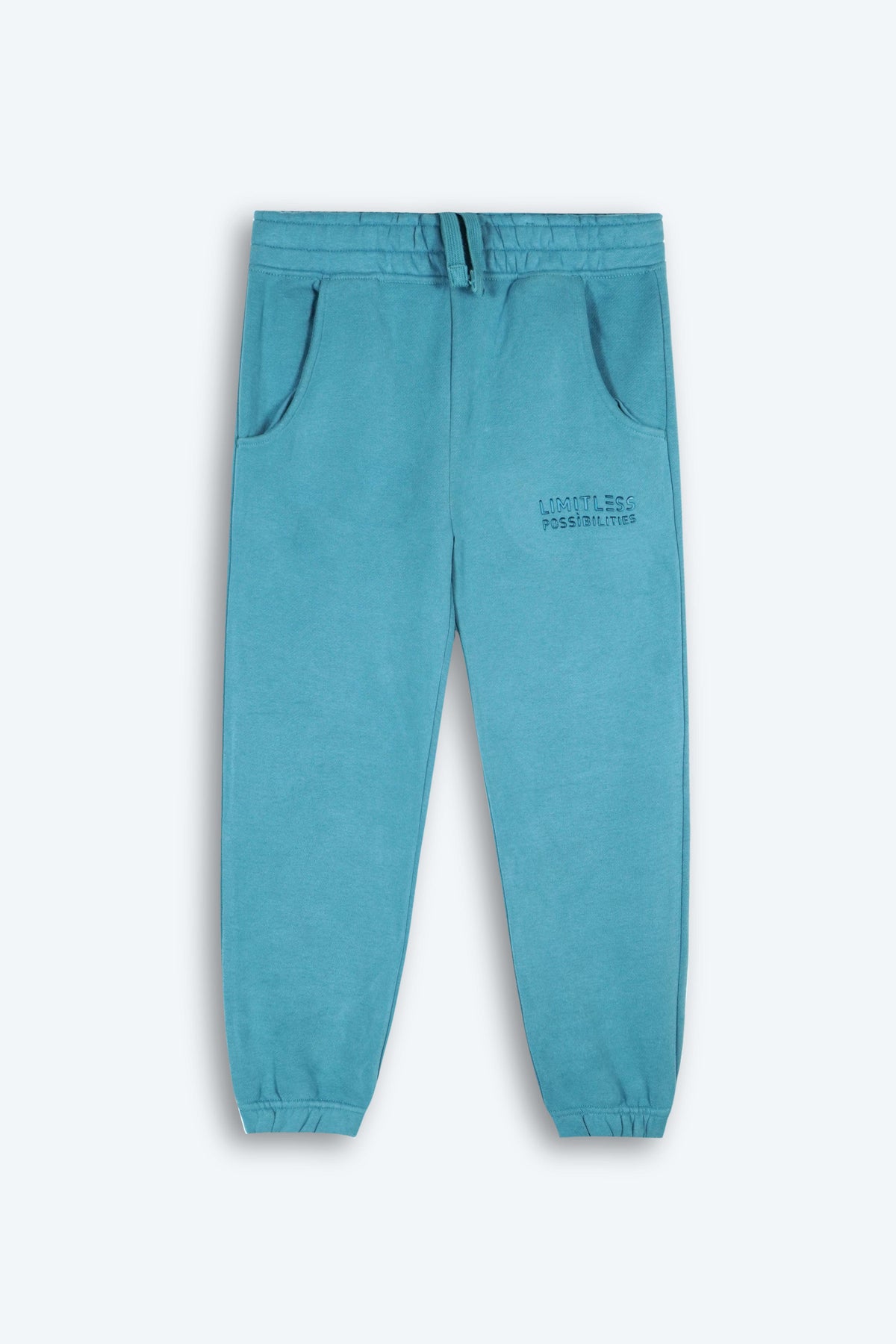 Kids Premium Quality &quot;Limitless Possibilities&quot; Printed Fleece Trouser
