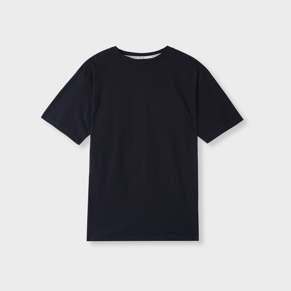 Premium Quality Cotton Plain Black T-shirt For Men