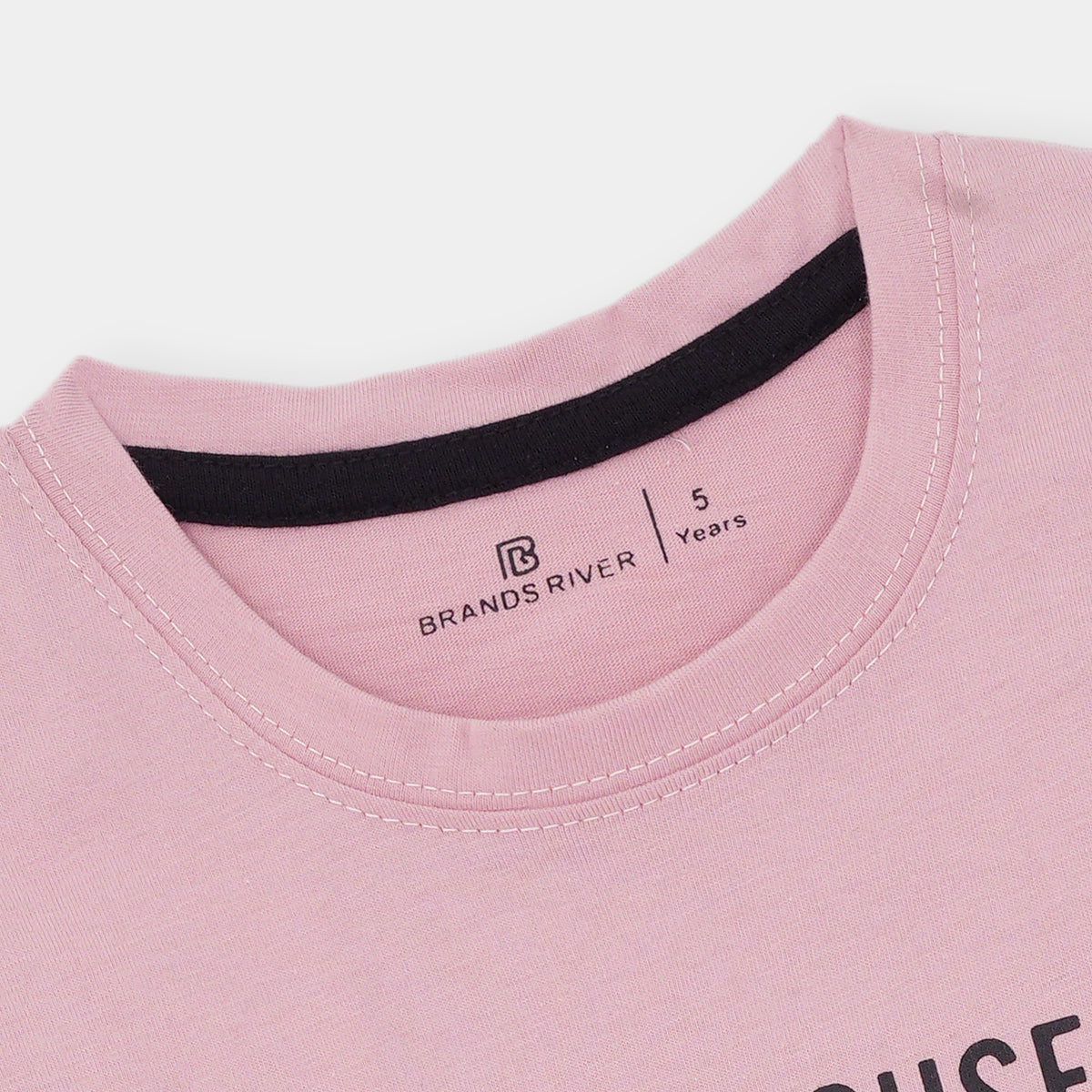 Premium Quality Girls Printed Baby Pink Summer suit.