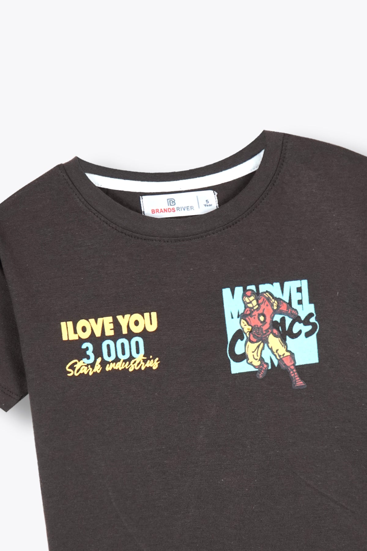 Premium Quality &quot;Iron Man&quot; Printed Boys Summer Suit