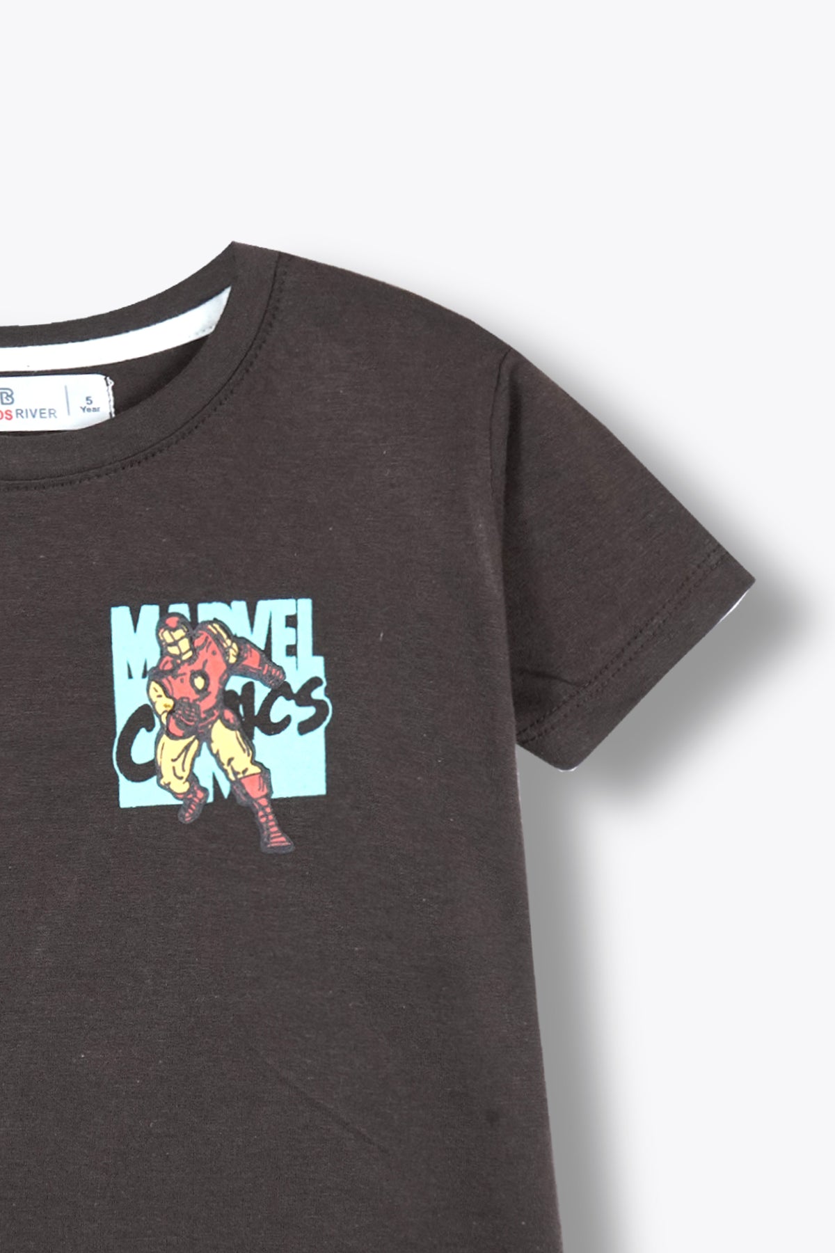 Premium Quality &quot;Iron Man&quot; Printed Boys Summer Suit