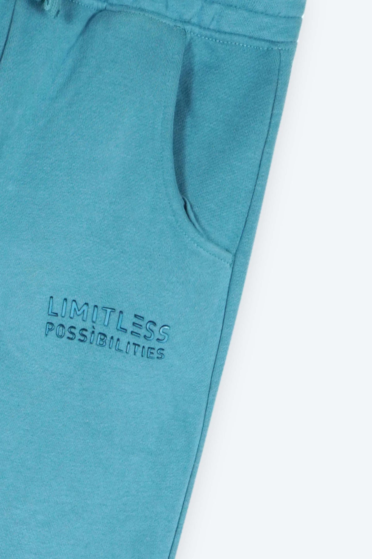 Kids Premium Quality &quot;Limitless Possibilities&quot; Printed Fleece Trouser
