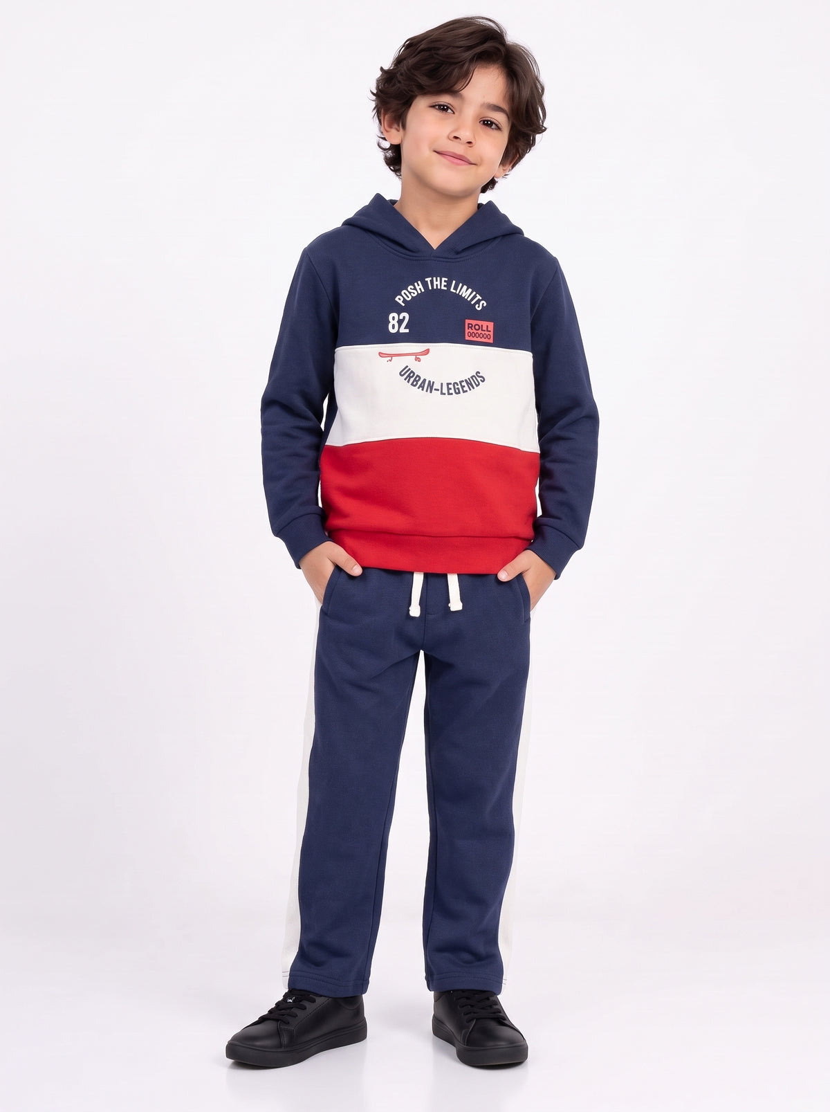Premium Quality "Urban Legends" Printed fleece Hoodie Suit for Kids