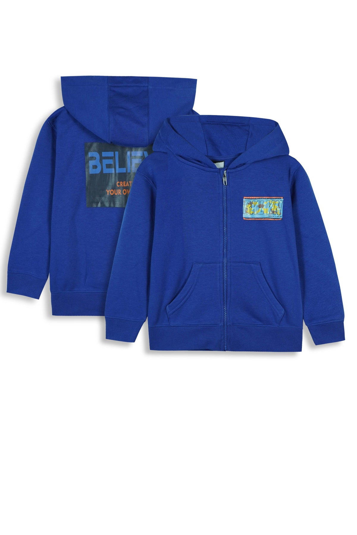 Premium Quality &quot;Created Your Own Future&quot; Printed Pull-Over Hoodie For Boys
