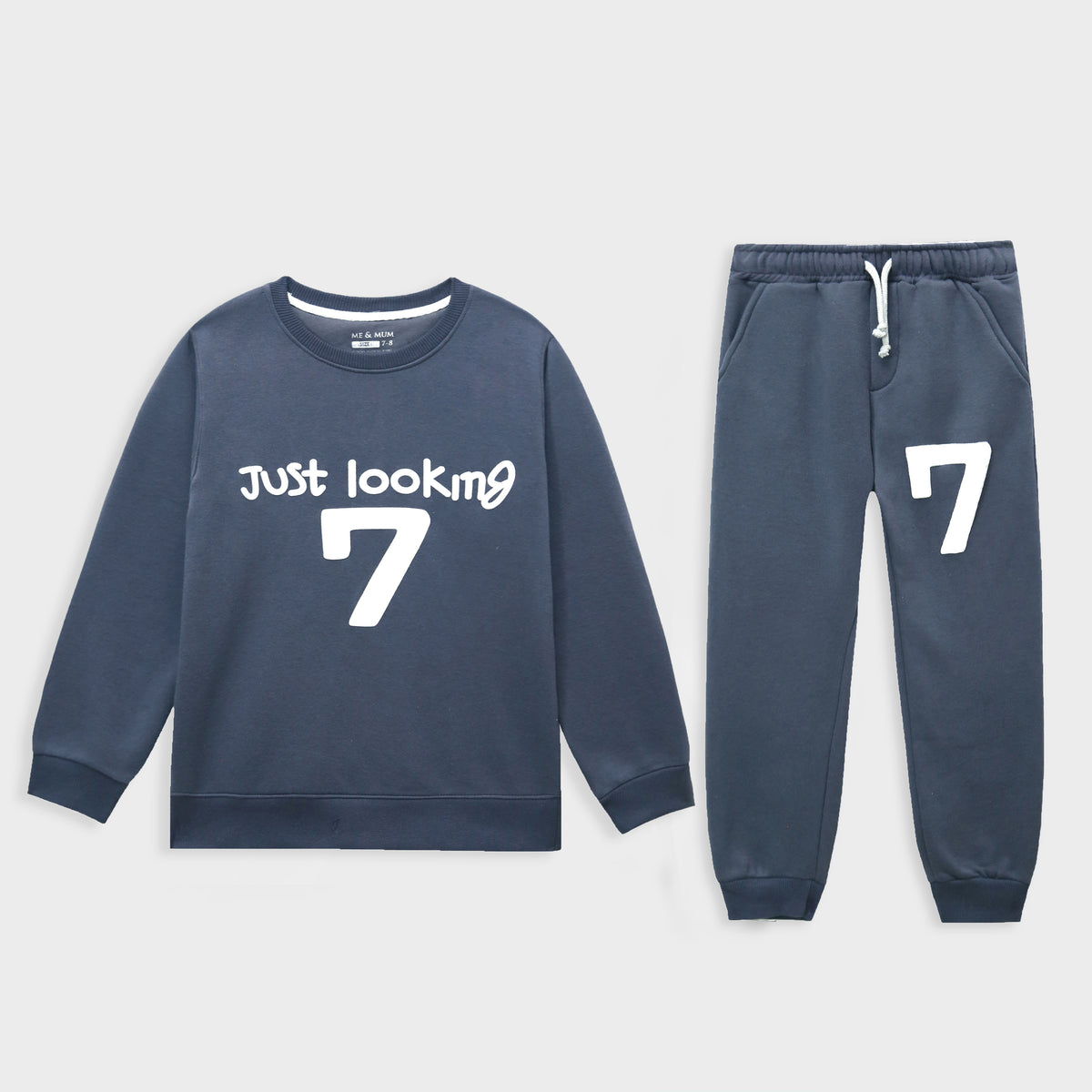 Kids Soft Cotton Premium Quality Graphic Fleece Suit