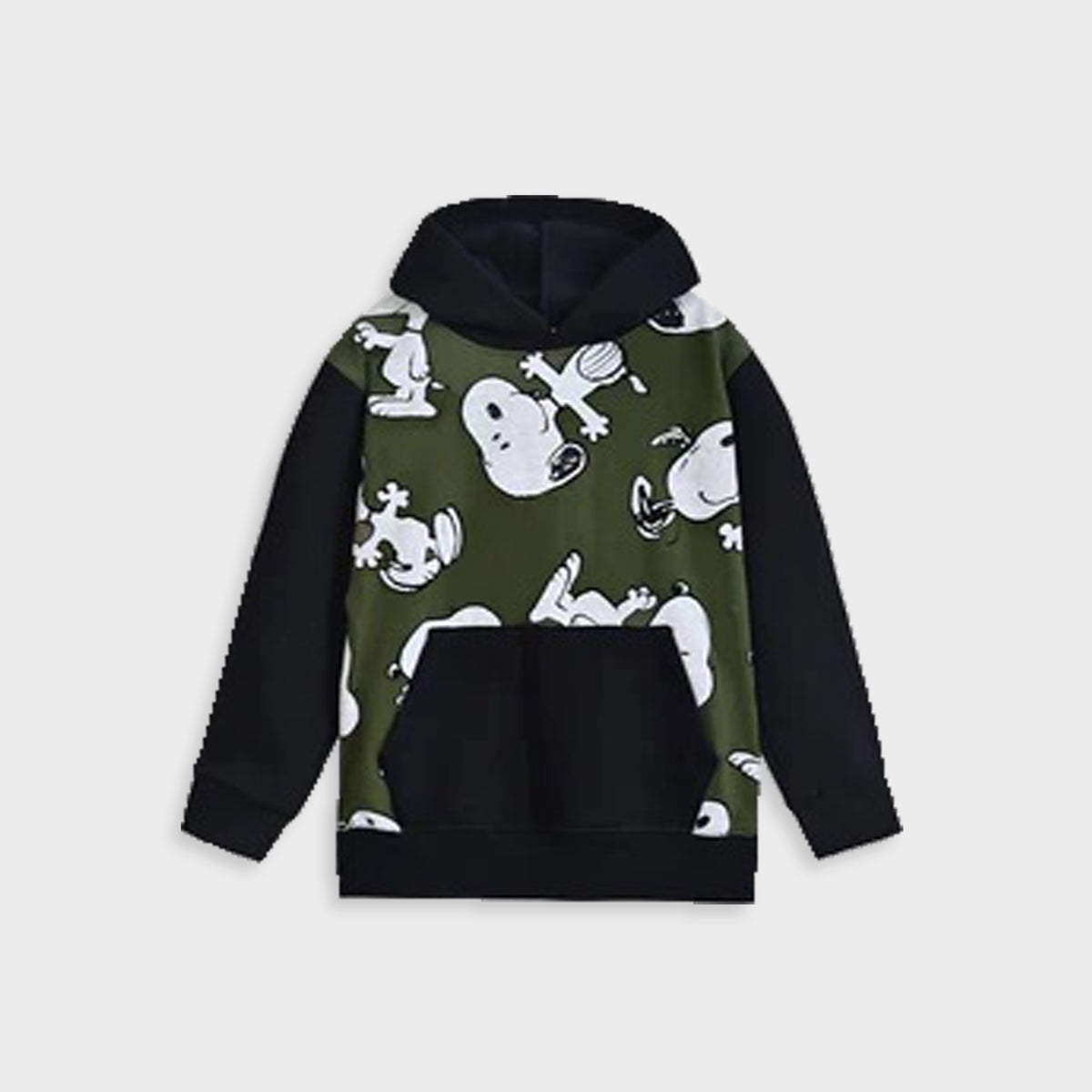 Kids Premium Quality All-Over Printed Pull-Over Fleece Hoodie