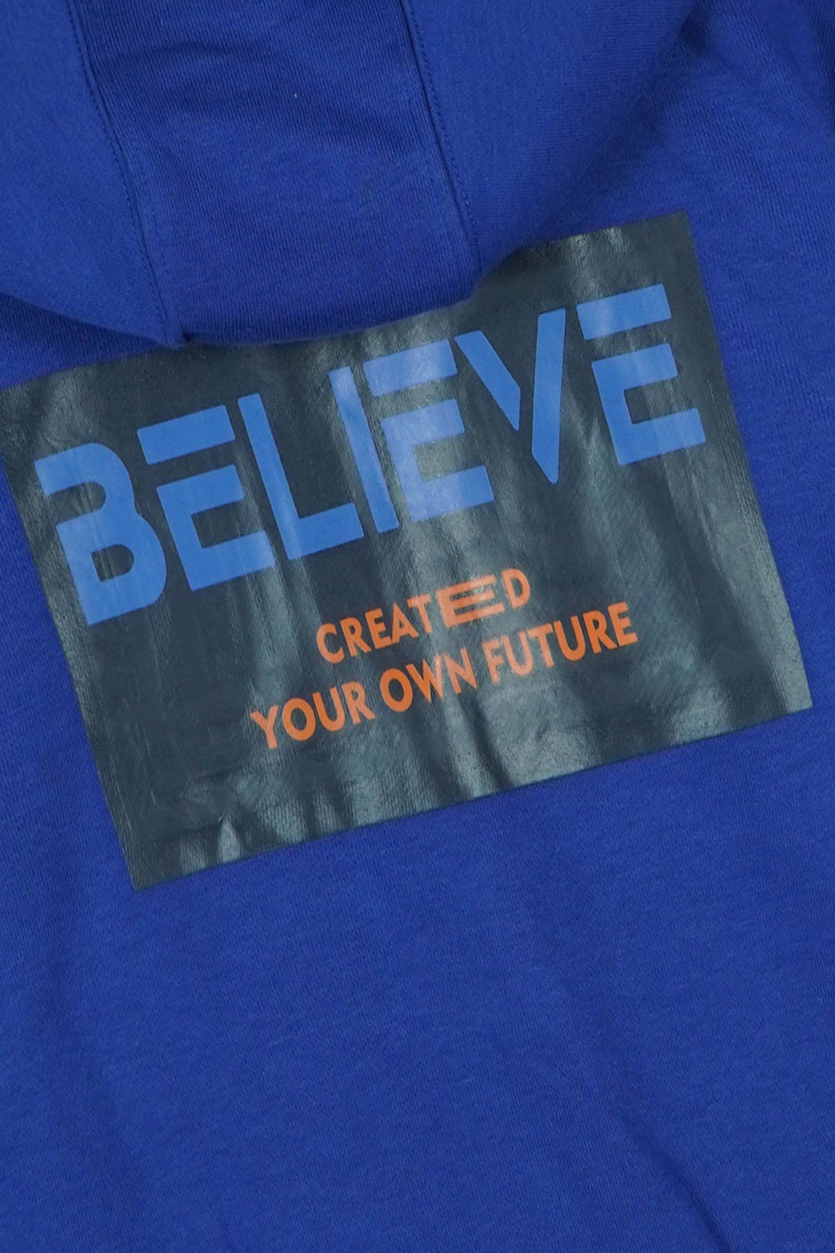 Premium Quality &quot;Created Your Own Future&quot; Printed Pull-Over Hoodie For Boys
