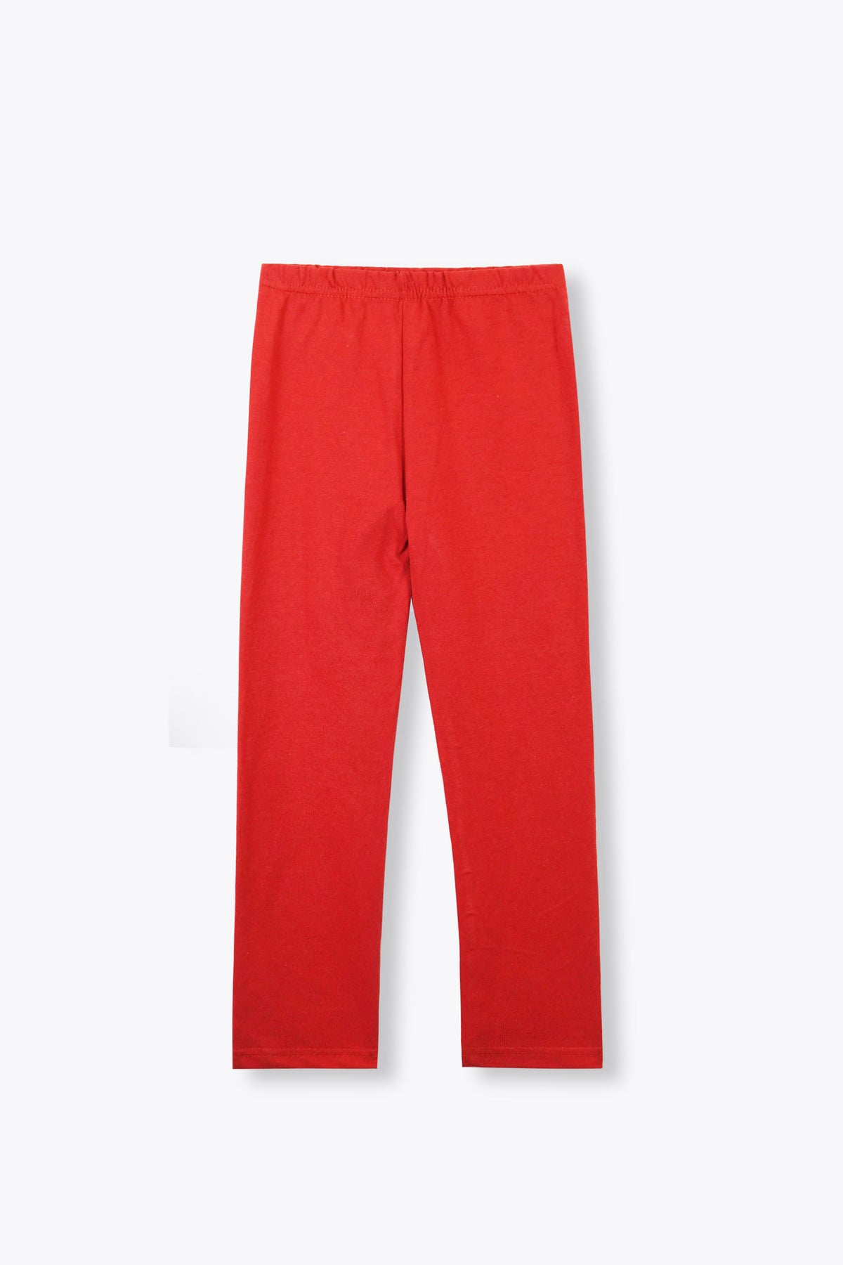 Premium Quality Red Coloured Girls Leggings