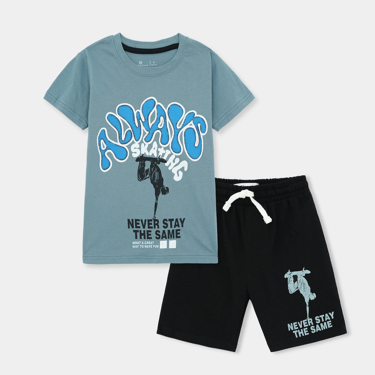 Premium Quality Boys &#39;Always skating&#39; Summer Suit