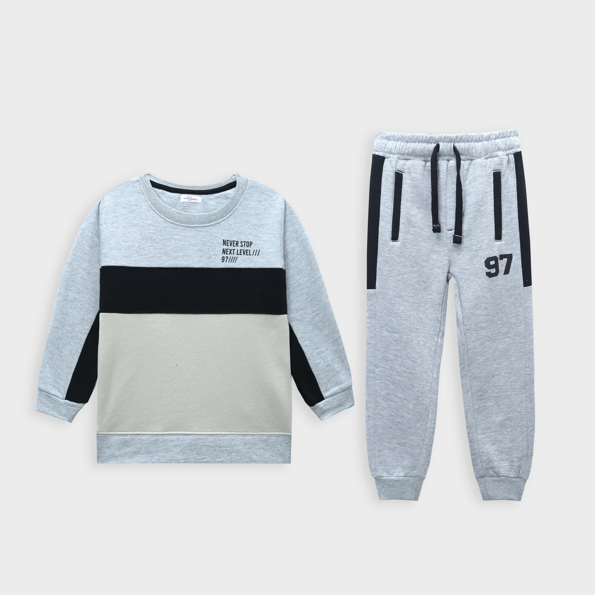 Kids Premium Quality Cut &amp; Sew Graphic Fleece Suit