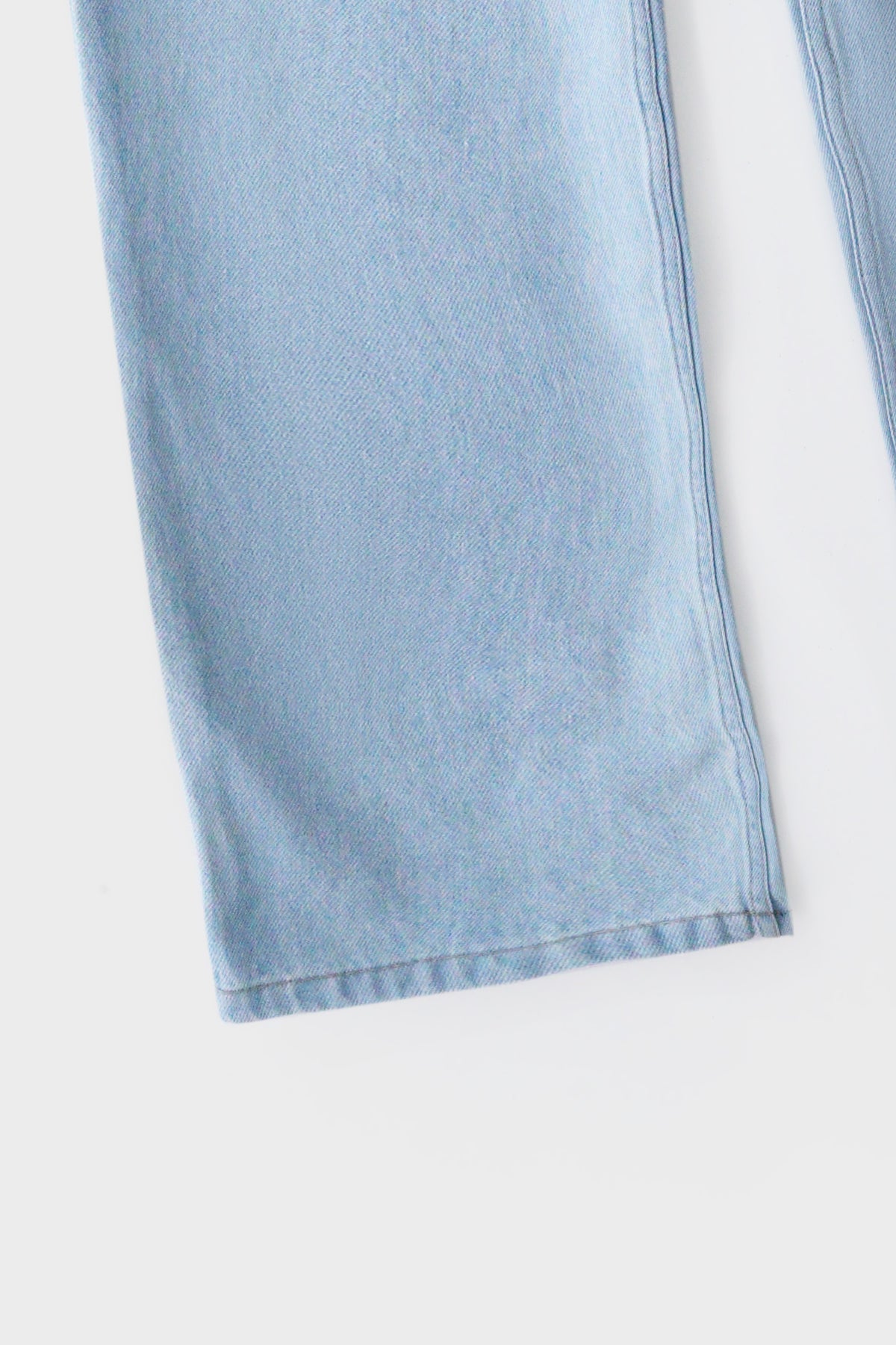 Women Light Blue Jeans with Acid Detailing