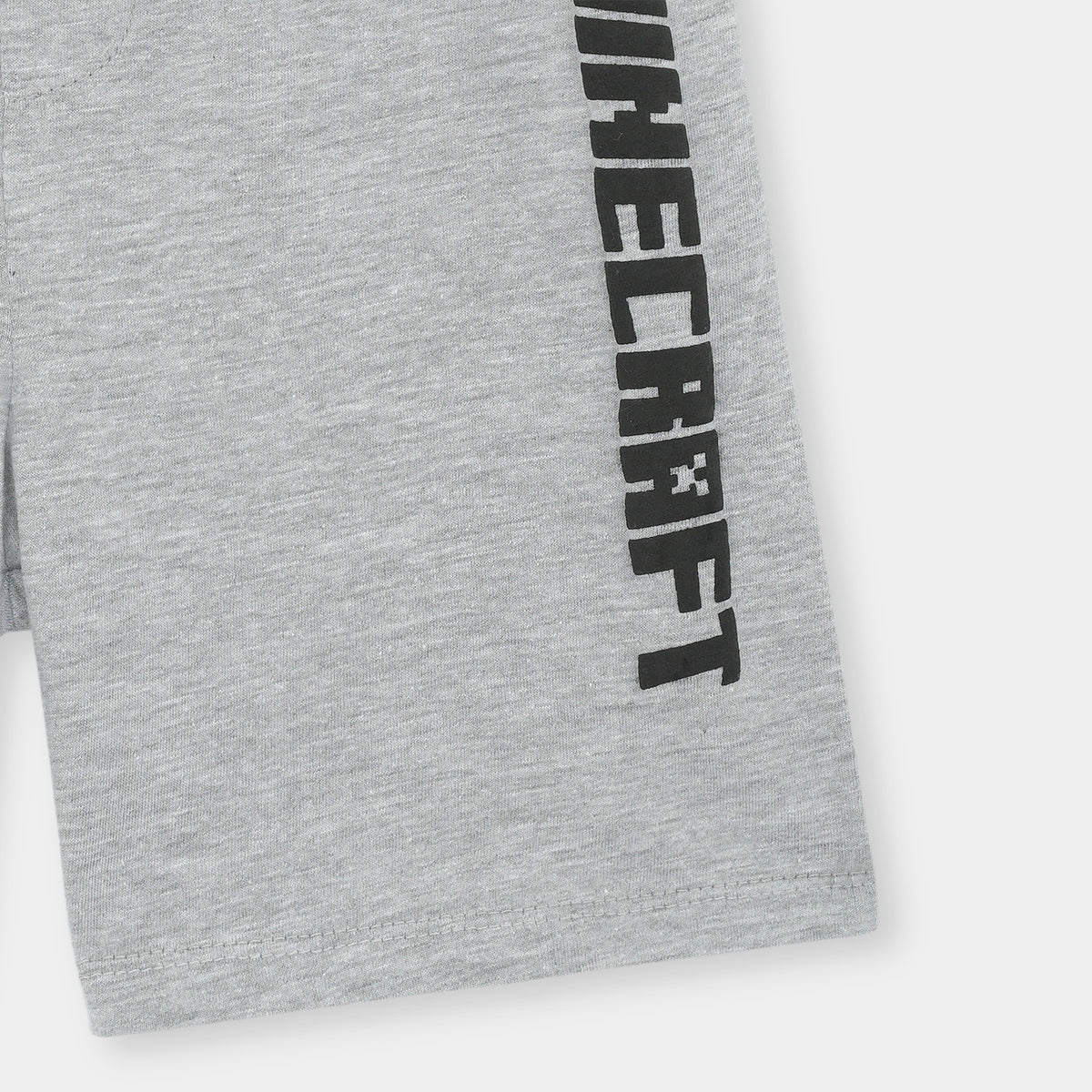 Premium Quality Boys &#39;Minecaft&#39; Printed Grey summer suit
