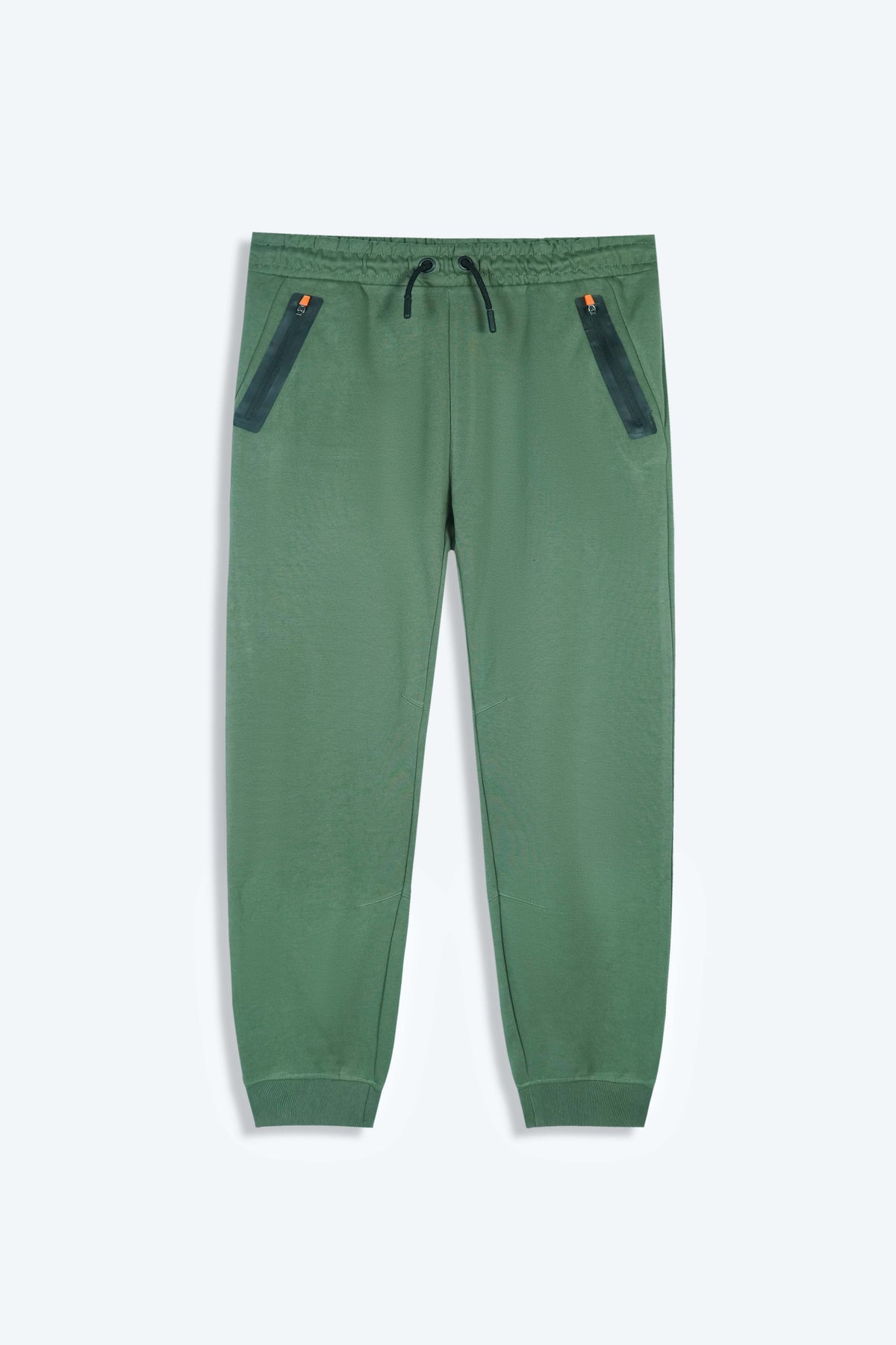 Kids Premium Quality Zip Pockets Green Trouser