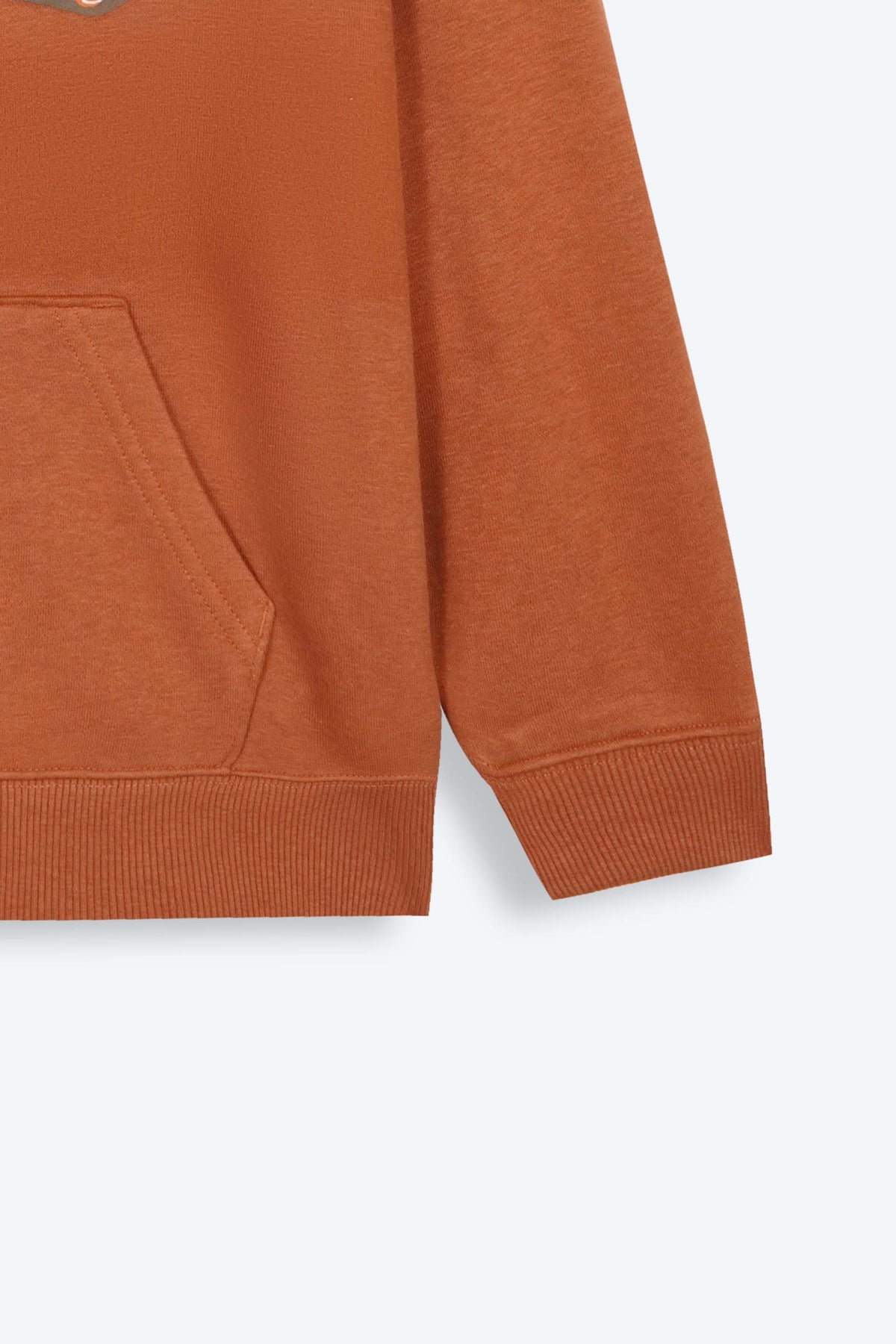 Premium Quality &quot;Good Things&quot; Printed Pull-Over Kangaroo Pocket Fleece Hoodie