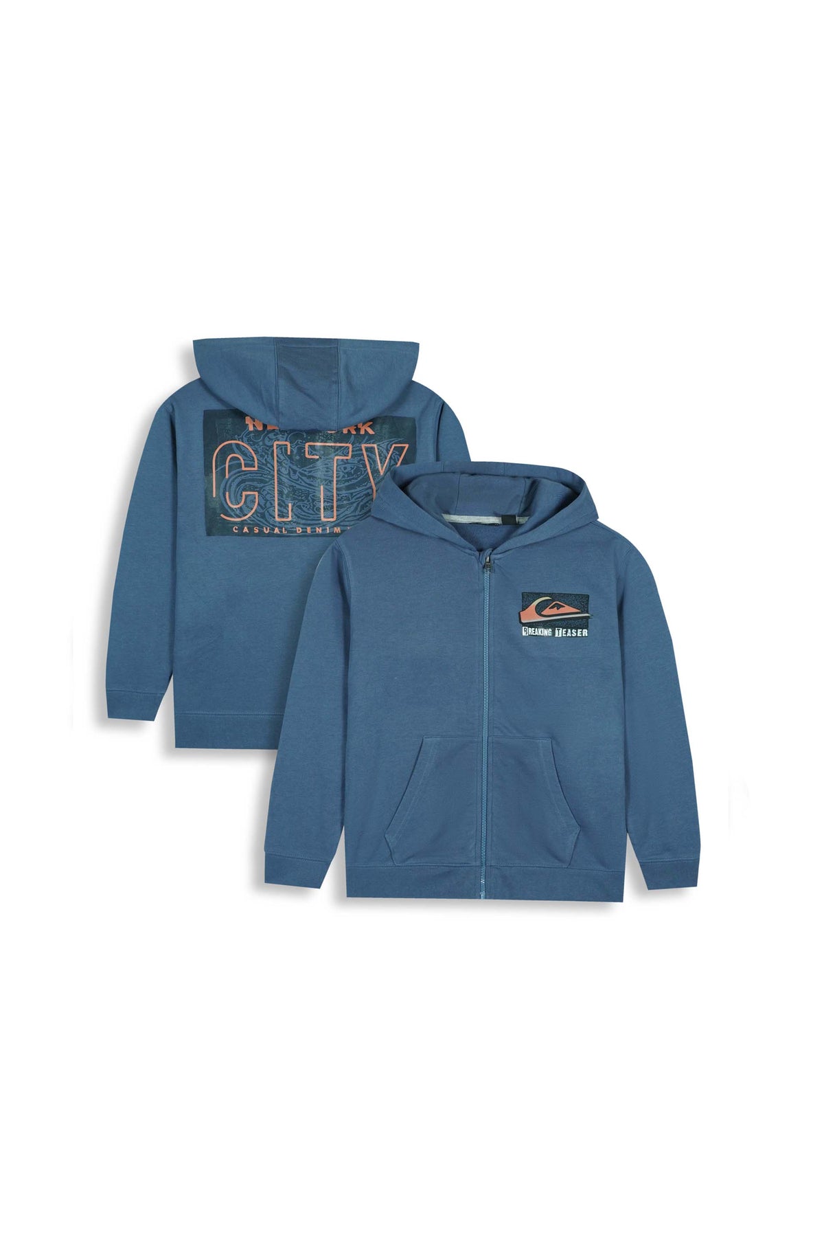 Premium Quality &quot;NEW YORK&quot; Printed Zipper Hoodie