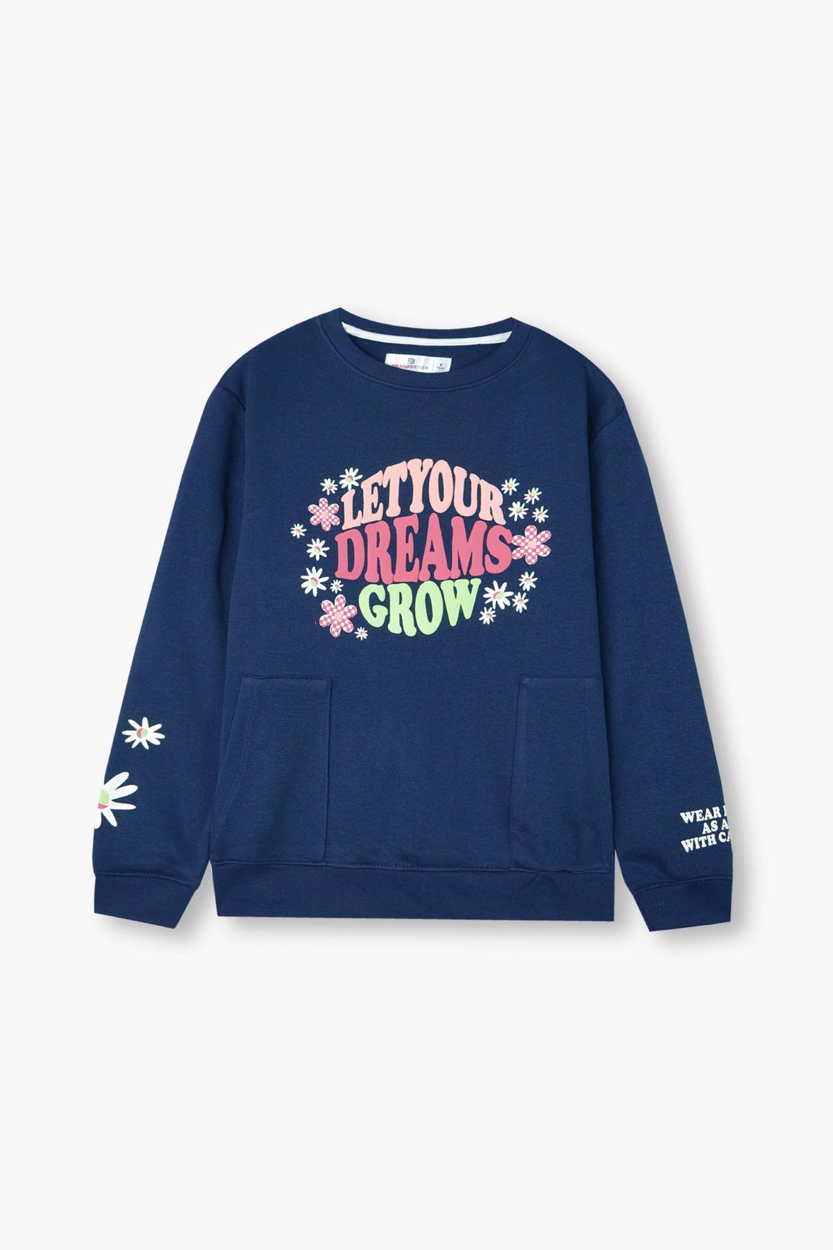 Premium Quality &quot;Let Your Dream Glow&quot; Printed Sweat Suit For Girls