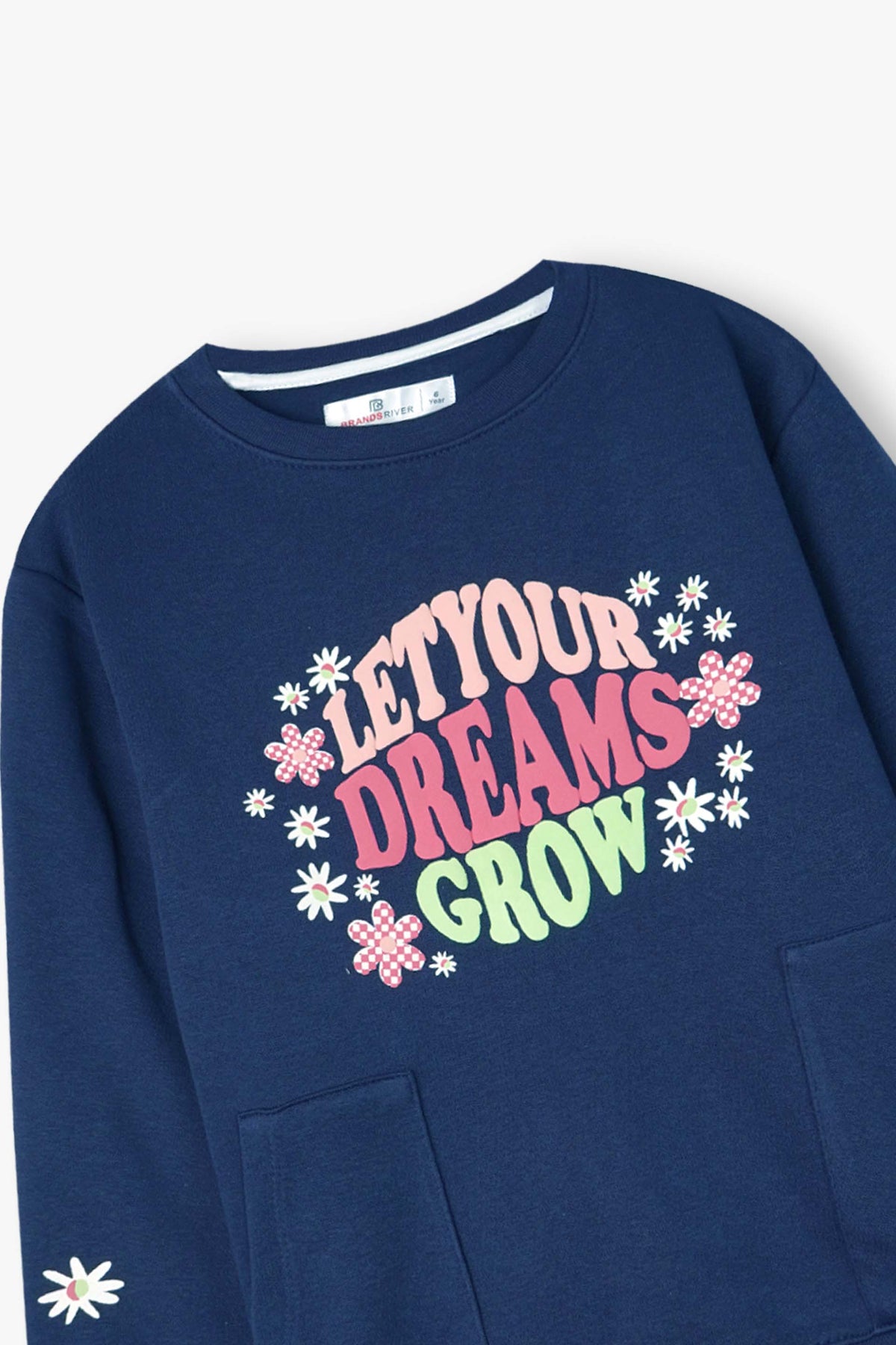 Premium Quality &quot;Let Your Dream Glow&quot; Printed Sweat Suit For Girls