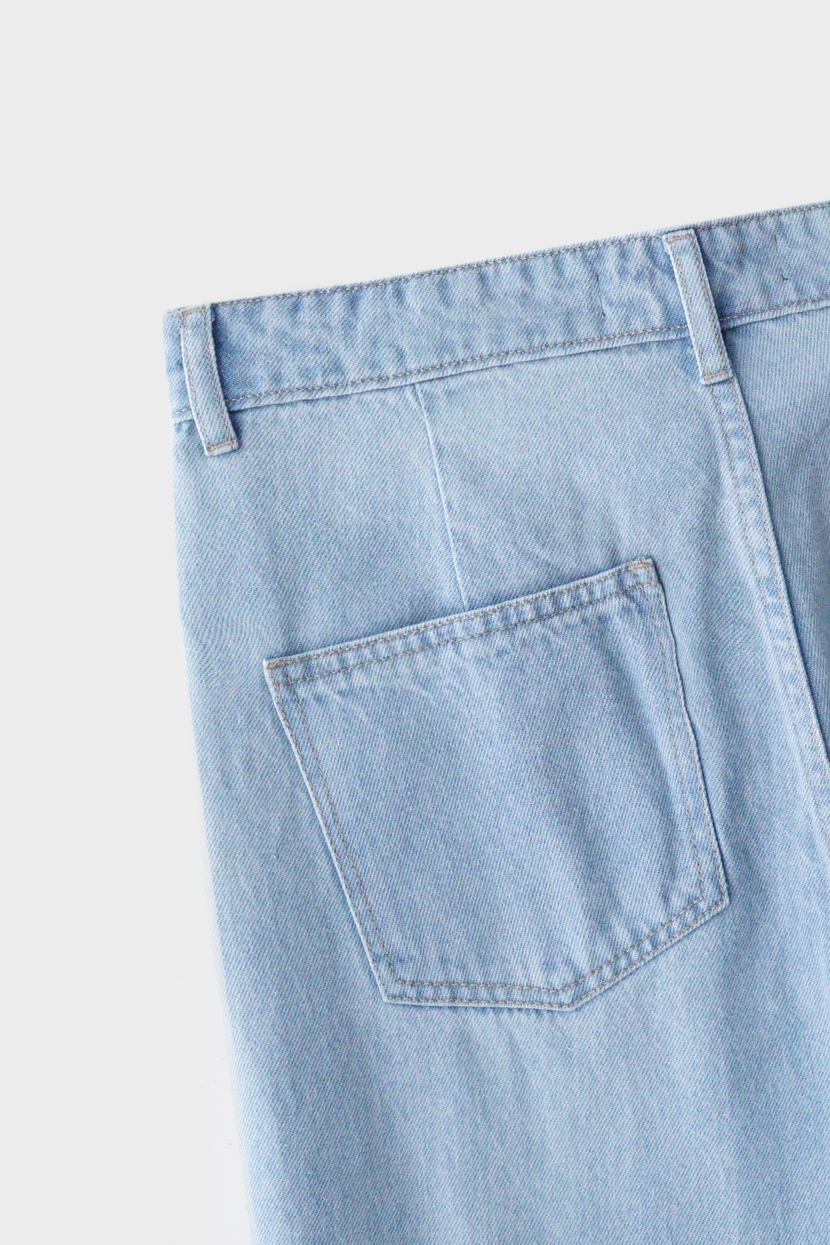 Women Light Blue Jeans with Acid Detailing