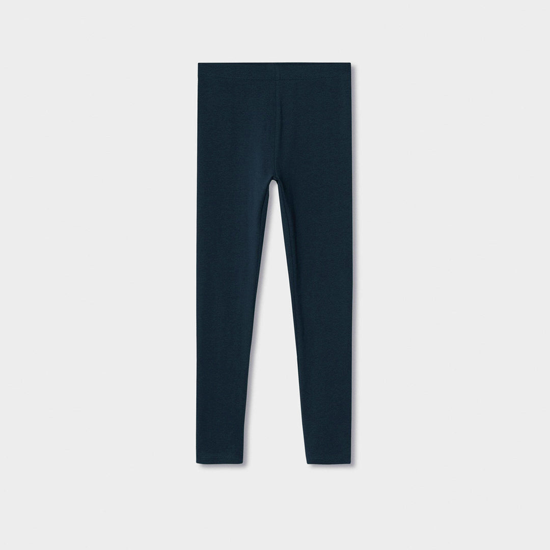 Imported Soft Cotton Navy Legging For Girls