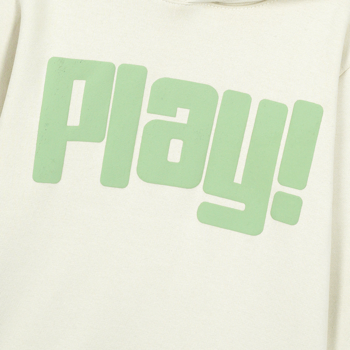 Premium Quality Fleece Printed &quot;PLAY&quot; Pullover Hoodie Suit For Kids