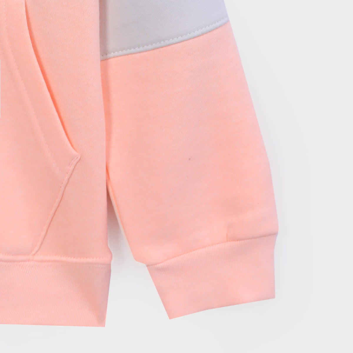 Girls Cut &amp; Sew Graphic Fleece Panel TrackSuit