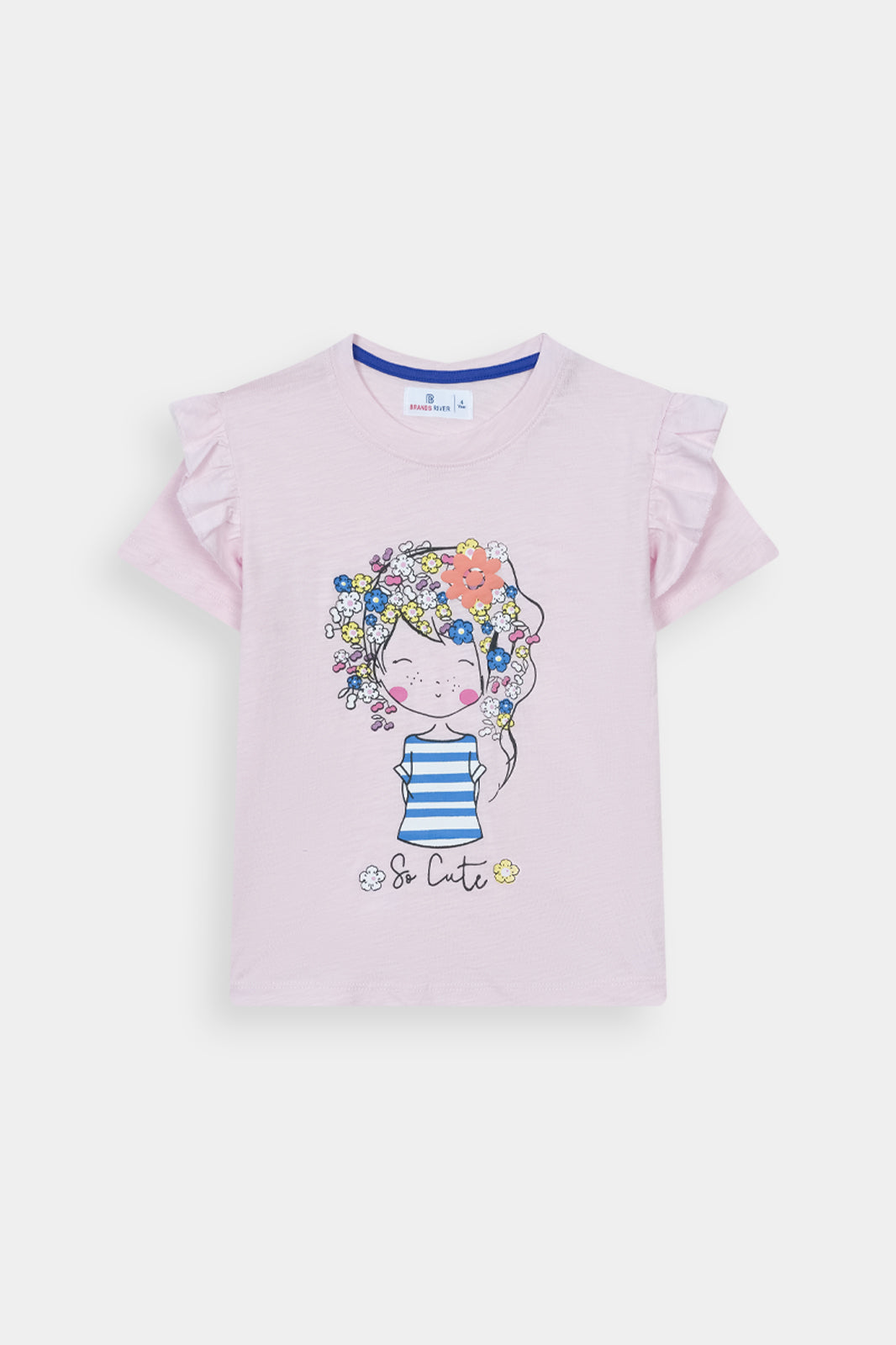 Girls Premium Quality "So Cute" Printed Summer Suit