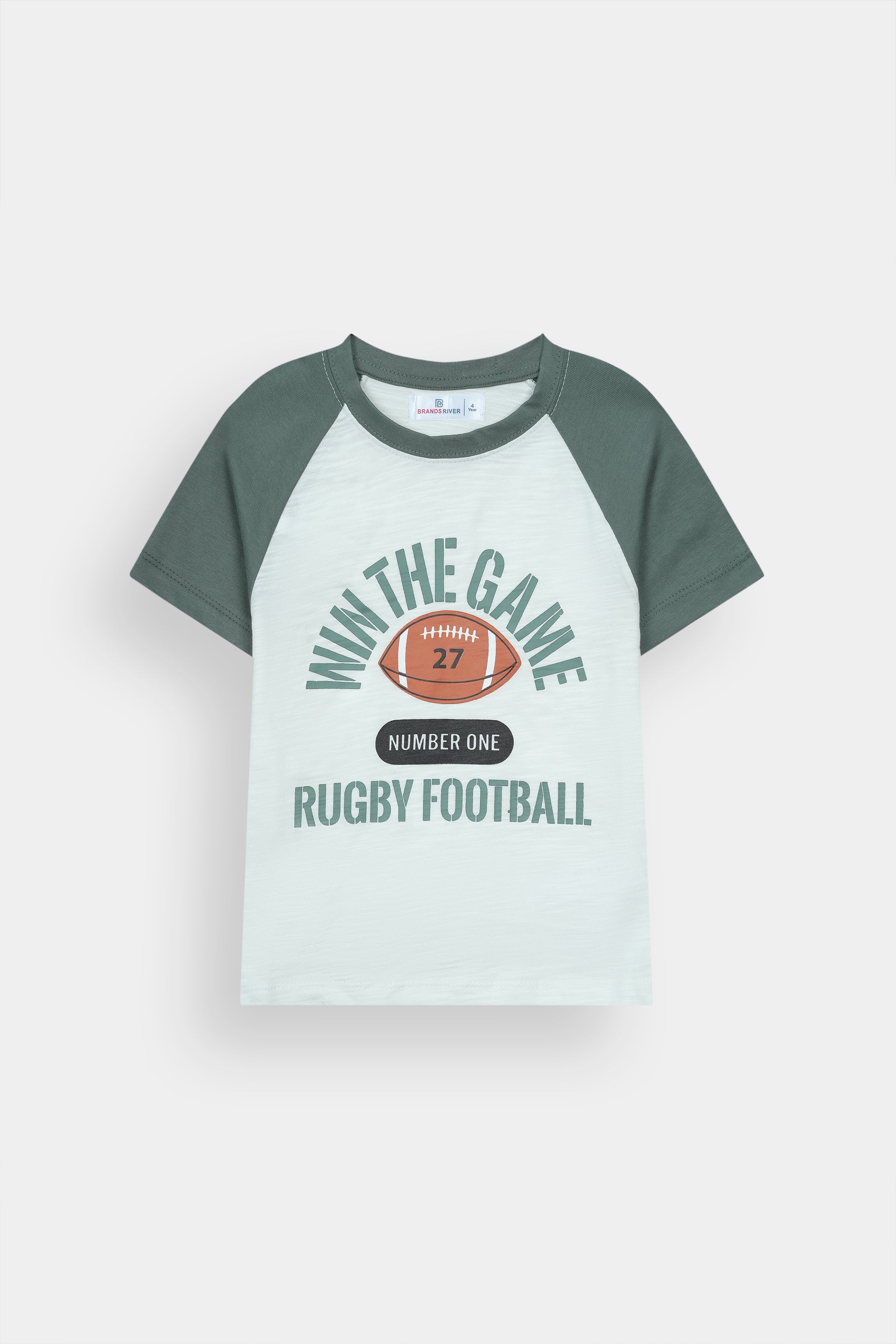 Premium Quality "Win The Game" Printed Summer Suit For Boys