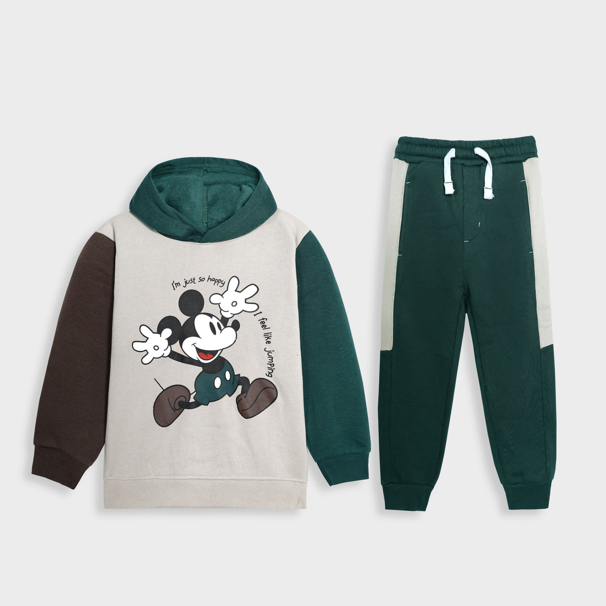 unisex Premium Quality &quot;Mickey&quot; Printed Fleece pullover  Tracksuit