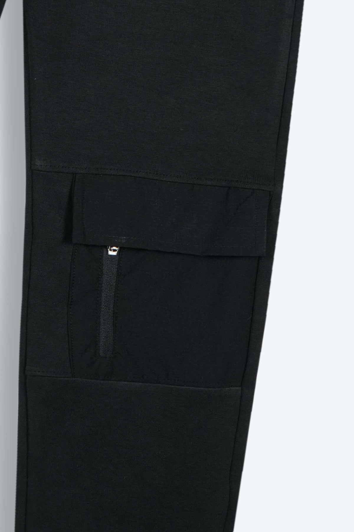 Kids Premium Quality Flap Pocket Black Trouser